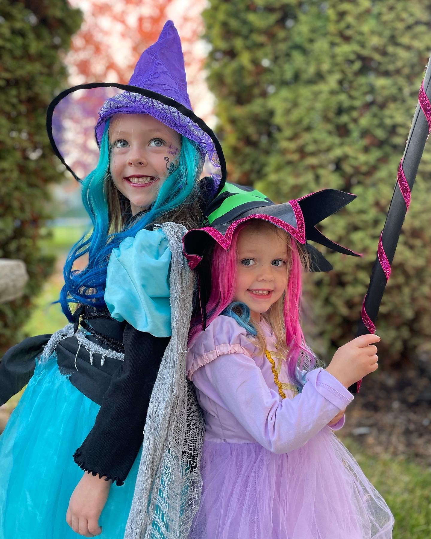 girls witch costume