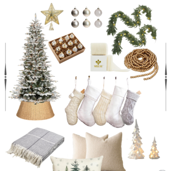 White Christmas Mood Board