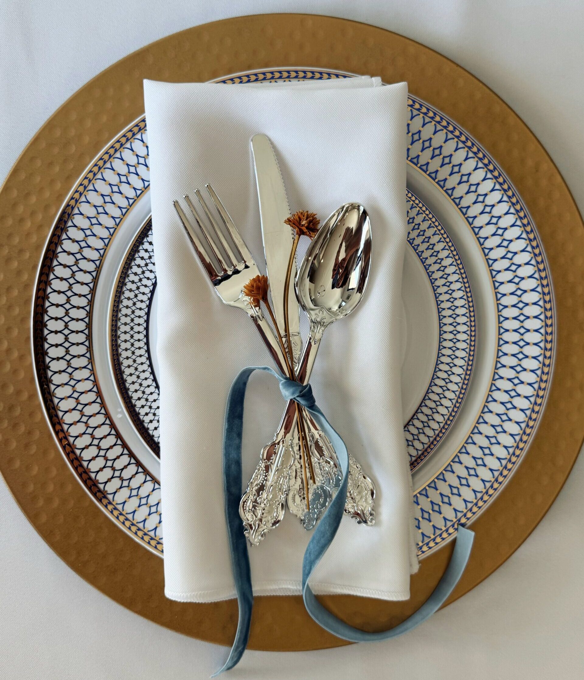 Disposable Thanksgiving Place setting