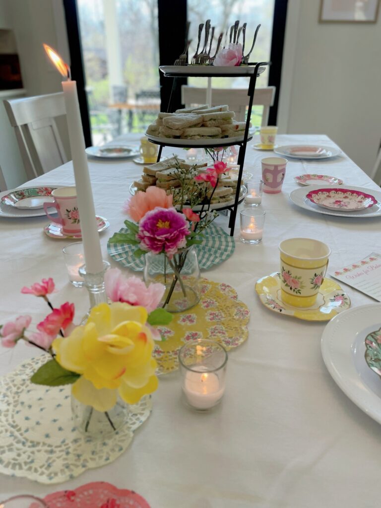 Tea Party Table Decor