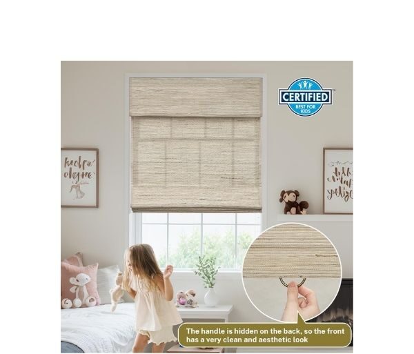 hemp woven wall shade