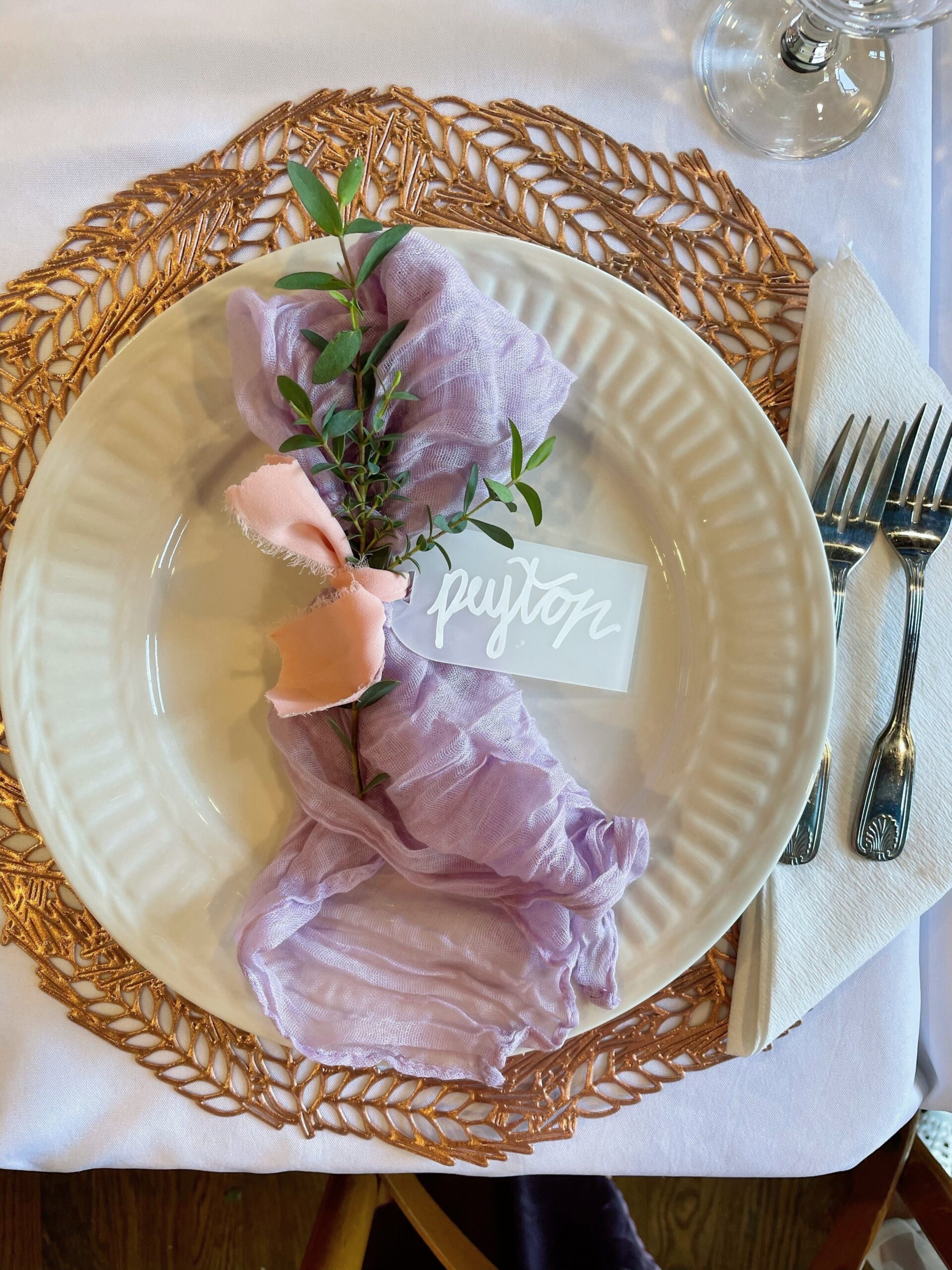 Lavender and Blush Pacesetting