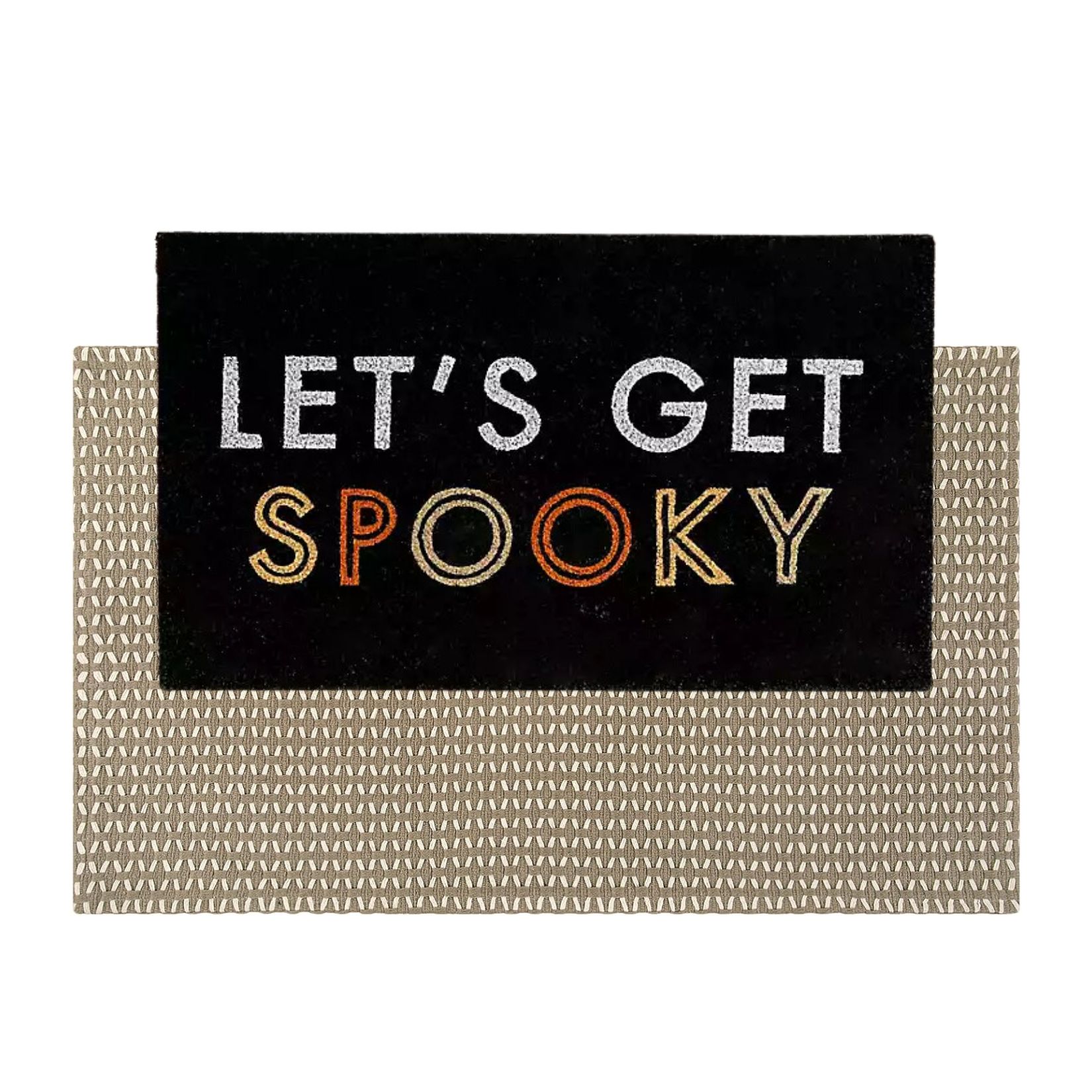 lets get spooky door mat combo