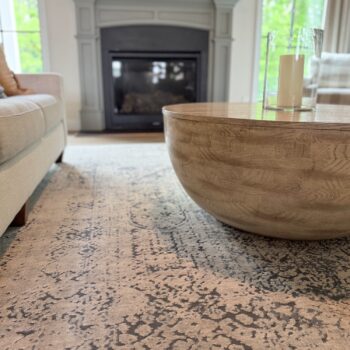 Rug in living room