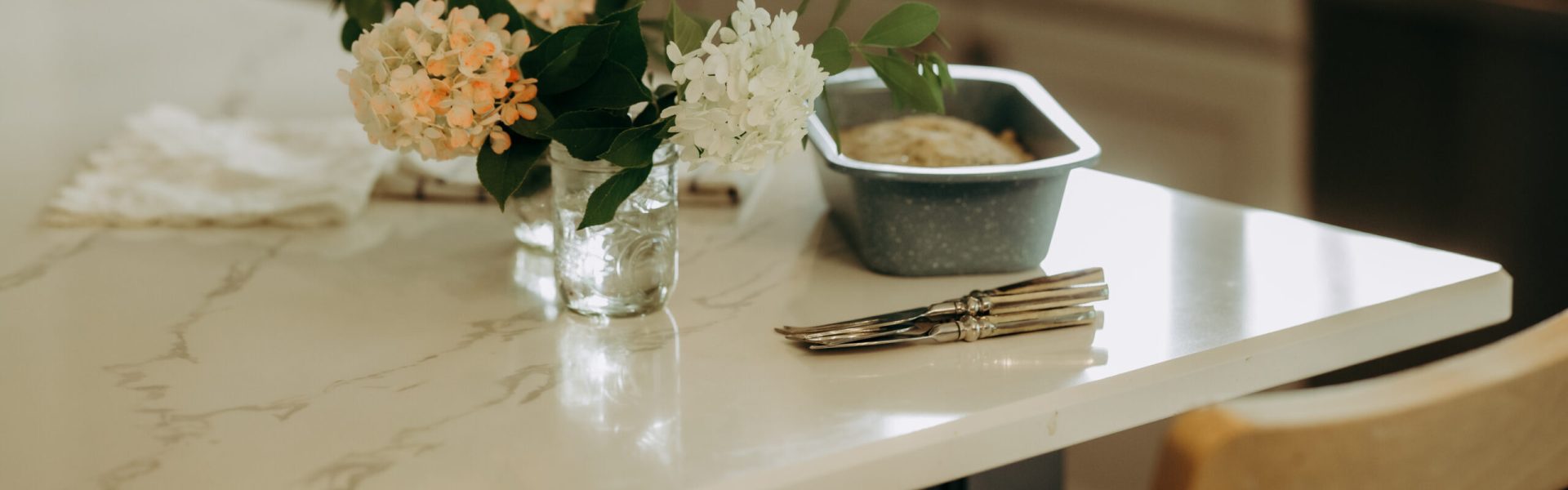 bread and flowers