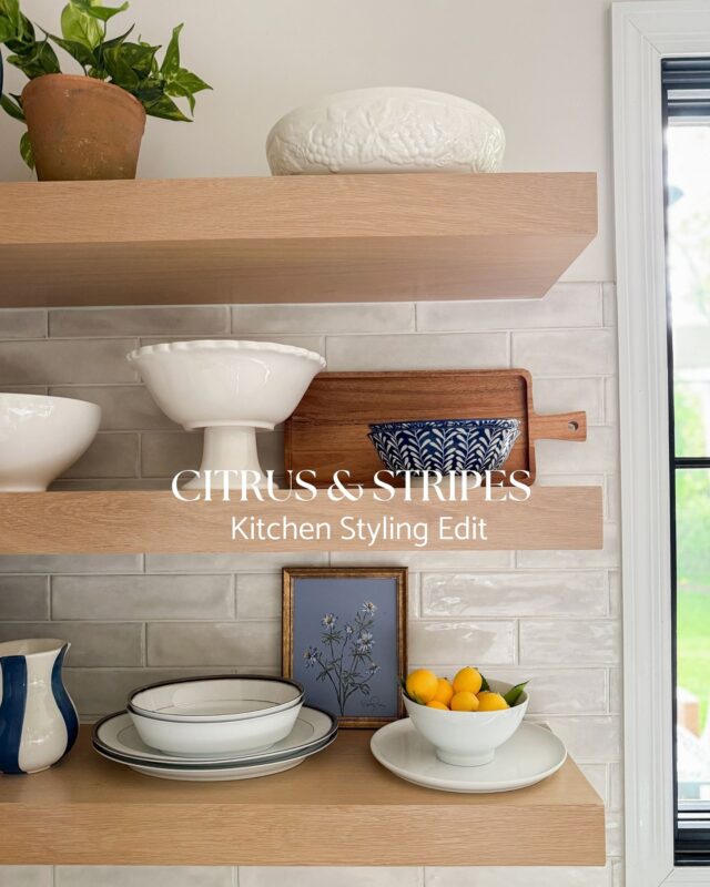 Check out our latest Edit - The Amalfi Kitchen! 🍋💙 think stripes, soft citrus tones, and pieces that bring that breezy, collected charm to your kitchen counters or shelves (and actually work hard, too).
This one’s all about layering your daily space with a little bit of the good life—even if dinner is takeout.✨

☀️Comment KITCHEN to shop the edit (or) visit the link in our bio!  #EverySeasonEdit
