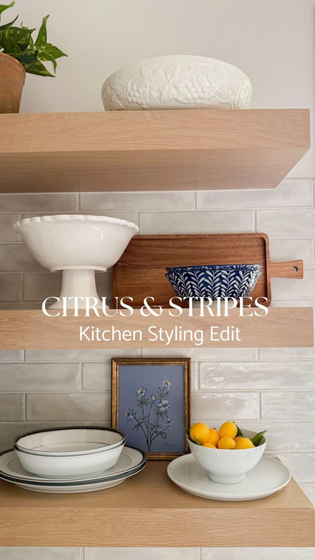 Craving a summer kitchen refresh that’s actually easy? 🍋
The Everyday Amalfi Edit is here—filled with coastal stripes, soft citrus tones, and functional pieces that bring breezy, collected charm to your countertops.

Because even if dinner is takeout, your kitchen can still feel like the good life.✨

🌿 Tap to shop the effortless, everyday edit that brings a little Amalfi to you.

👇 Comment “KITCHEN” to get the full shoppable edit sent right to your DMs!
.
.
.

#SummerKitchenStyle #CoastalKitchenDecor #EasyHomeStyling #KitchenCounterDecor #CitrusDecor #ClassicWithATwist #SeasonalHomeRefresh #EverySeasonLiving